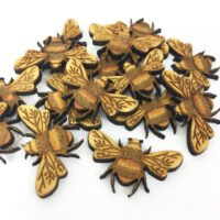 Bee Garden Wooden Bees - Image 2