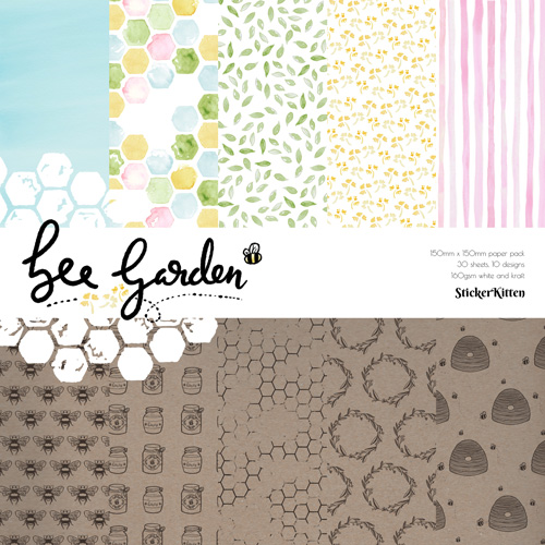 Bee Garden Paper Pack
