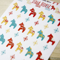 Dala Horse Stickers | Sticker Sheet