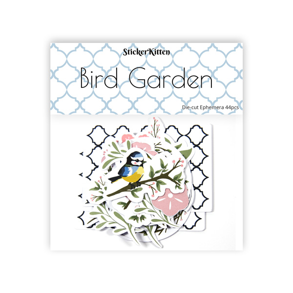Bird Garden Die-Cut Ephemera