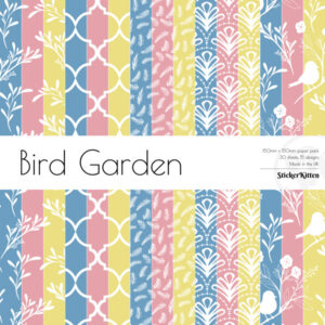StickerKitten Bird Garden Basics paper pack