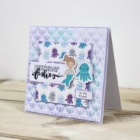 Mermaid Treasures Photopolymer Stamps (Birthday Fishes) - Image 7