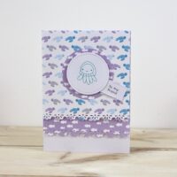Mermaid Treasures Photopolymer Stamps (Birthday Fishes) - Image 2