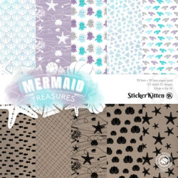Mermaid Treasures Designer Paper Pack