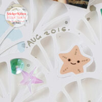 Mermaid Treasures Scallop Pattern Digital Cut File - Image 6