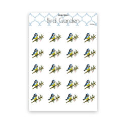 Bird Garden Blue Tit Stickers