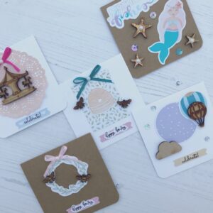 5 super quick handmade card ideas using StickerKitten products