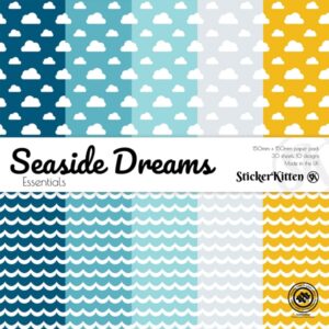 StickerKitten Seaside Dreams 6x6 paper pack