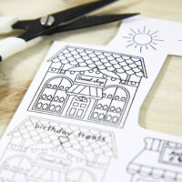 StickerKitten Sweet Pastels craft range - Sweet Shop stamp set