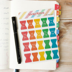 Planner Tab Stickers – Month