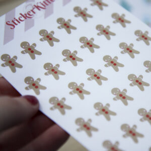 Gingerbread Men Stickers