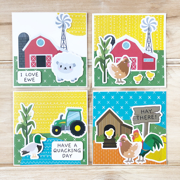 Farmyard cards