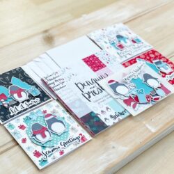Penguins and Presents Christmas Card Making Kit