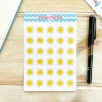 Sunshine stickers