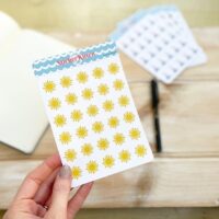Sunshine stickers