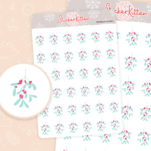 Mistletoe Stickers