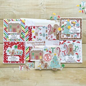 Gingerbread Christmas Card Making Kit