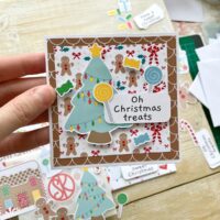 Gingerbread Christmas Card Making Kit - Image 5