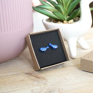 Cute Whale Earrings