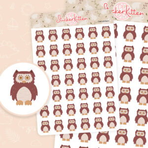 Owl Stickers