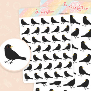 Blackbird Stickers