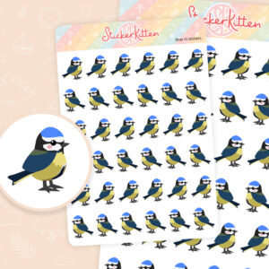 Blue Tit Stickers