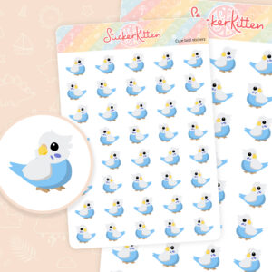 Cute Bird Stickers