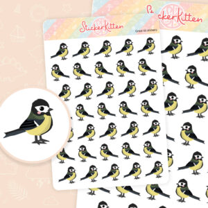 Great Tit Stickers