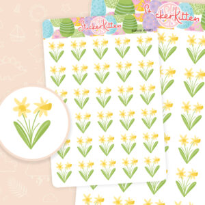 Daffodil Stickers