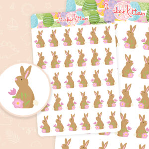 Easter Bunny Stickers