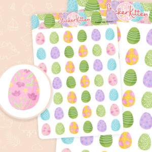 Easter Egg Stickers