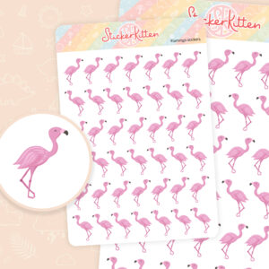 Flamingo Stickers