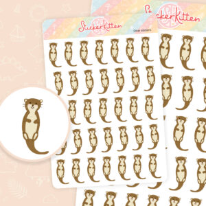 Otter Stickers