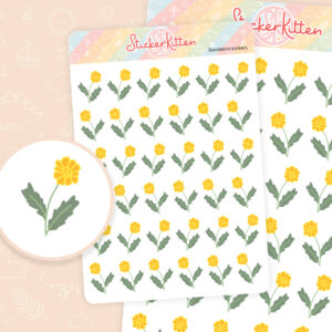 Dandelion Stickers