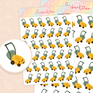 Lawnmower Stickers