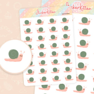 Snail Stickers