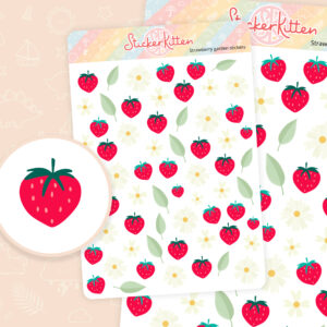 Strawberry Stickers