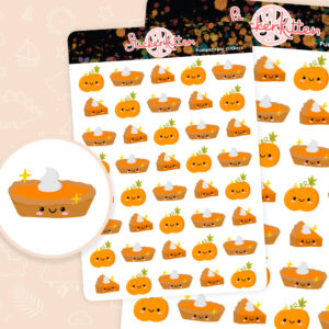 Pumpkin Pie Stickers