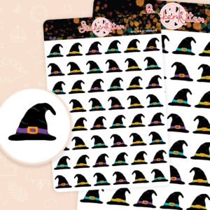 Witch Hat Stickers