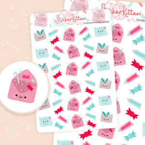 Christmas Envelope Stickers