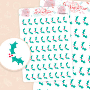 Holly Stickers