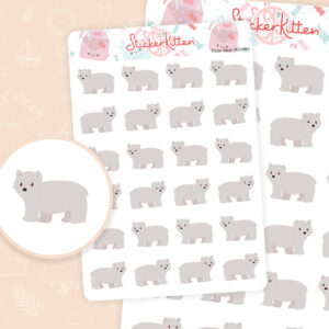 Polar Bear Stickers