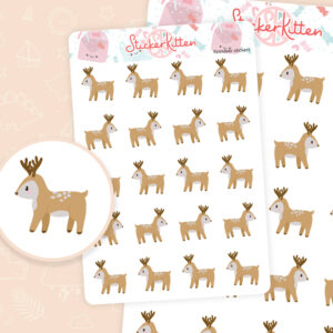 Reindeer Stickers