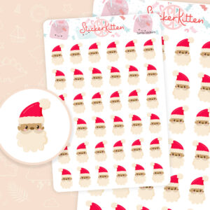 Santa Stickers