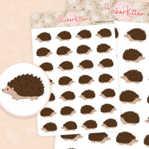 Hedgehog Stickers