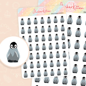 Baby Penguin Stickers