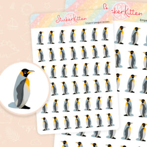 Emperor Penguin Stickers