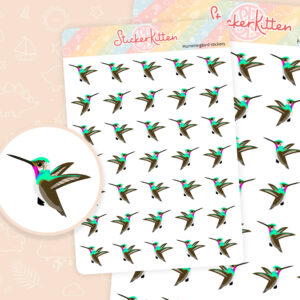 Hummingbird Stickers