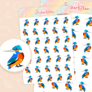 Kingfisher Stickers