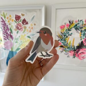 Robin Sticker
